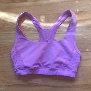 Reebok Purple Sports Bra - xs